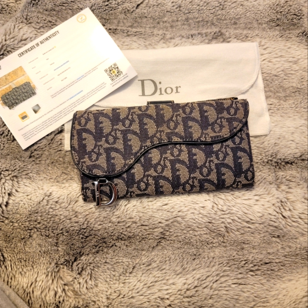Dior sadle waller Navy blue